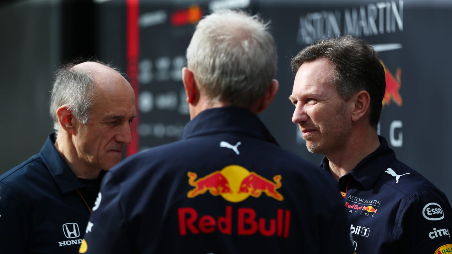 MELBOURNE, AUSTRALIA - MARCH 13: Red Bull Racing Team Principal Christian Horner, Scuderia