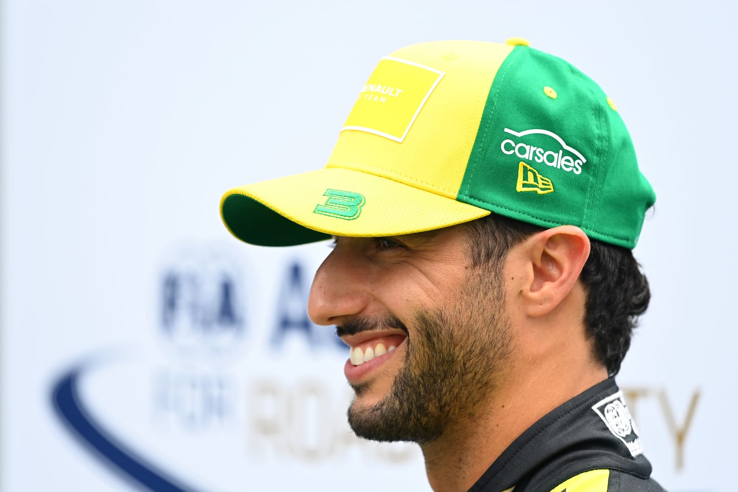 MELBOURNE, AUSTRALIA - MARCH 12: Daniel Ricciardo of Australia and Renault Sport F1 looks on in the