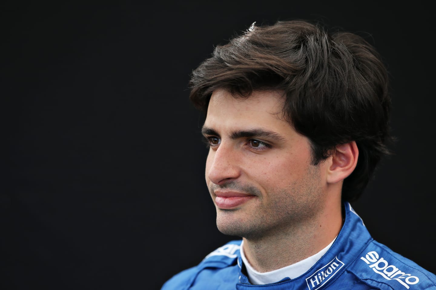 MELBOURNE, AUSTRALIA - MARCH 12: Carlos Sainz of Spain and McLaren F1 poses for a photo in the