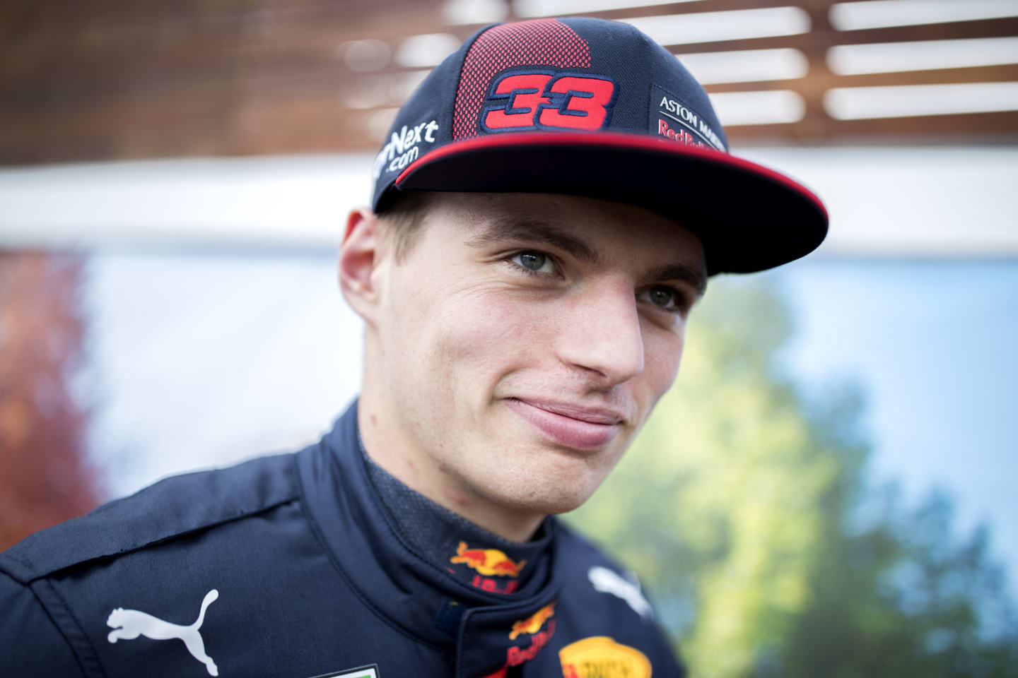 MELBOURNE, AUSTRALIA - MARCH 12: Max Verstappen of Netherlands and Red Bull Racing looks on in the