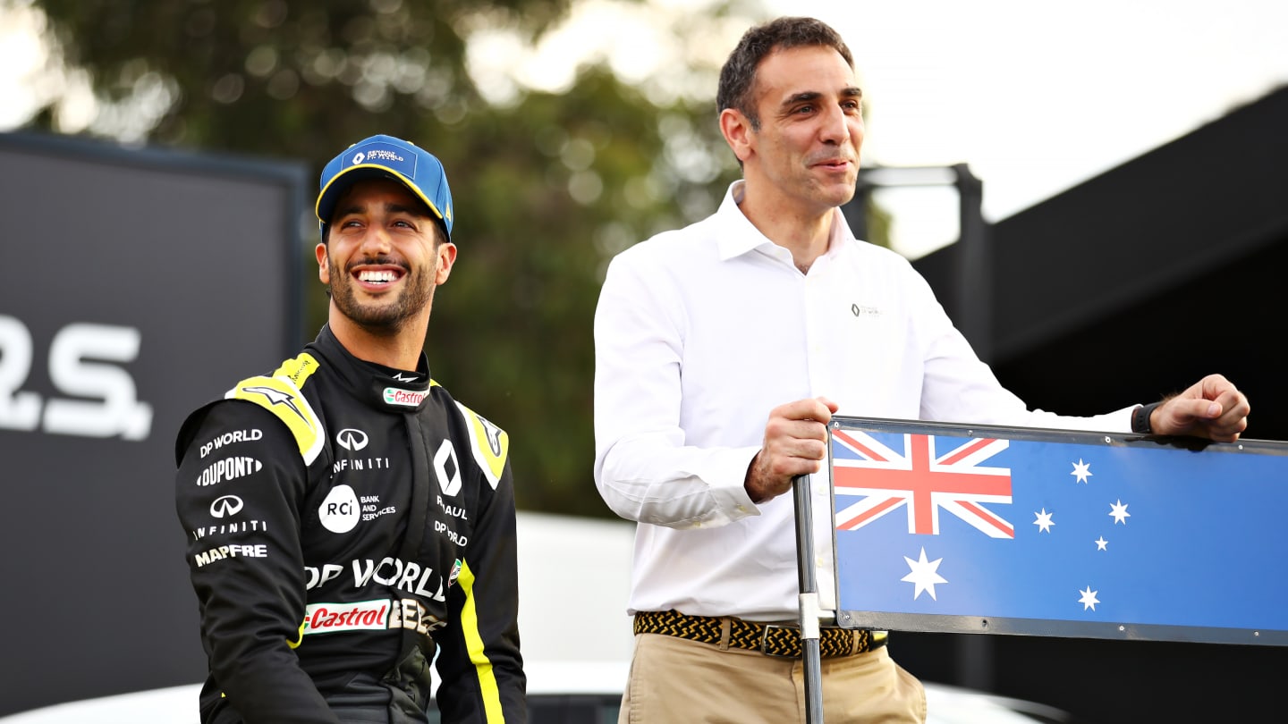 MELBOURNE, AUSTRALIA - MARCH 11: Daniel Ricciardo of Australia and Renault Sport F1 and Renault