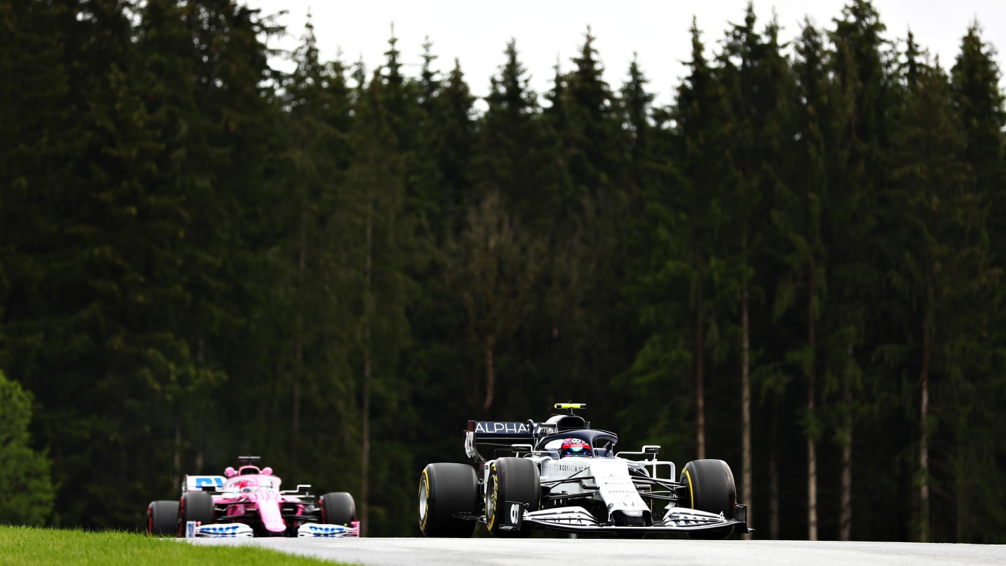 SPIELBERG, AUSTRIA - JULY 03: Pierre Gasly of France driving the (10) Scuderia AlphaTauri AT01