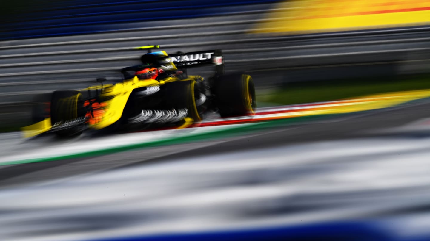 SPIELBERG, AUSTRIA - JULY 05: Esteban Ocon of France driving the (31) Renault Sport Formula One