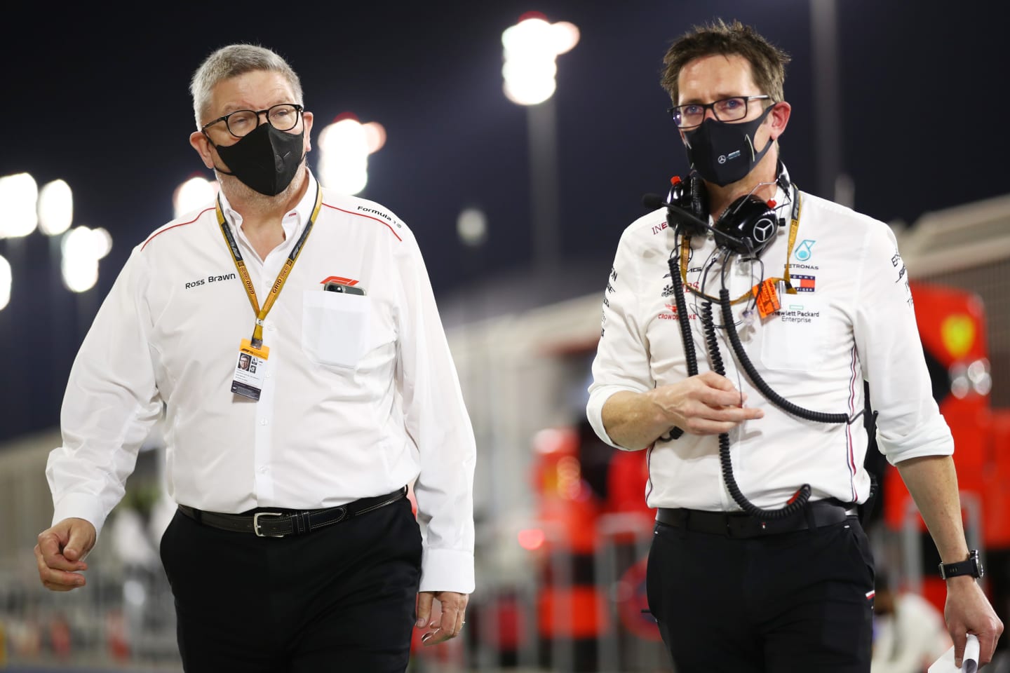 BAHRAIN, BAHRAIN - NOVEMBER 29: Ross Brawn, Managing Director (Sporting) of the Formula One Group,