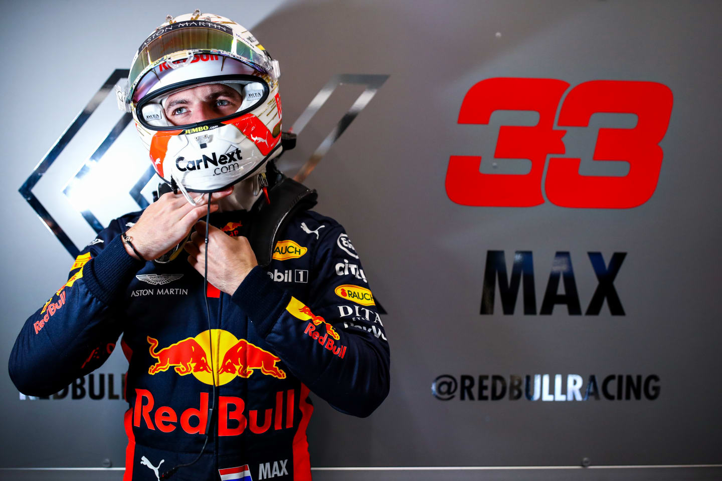 SPA, BELGIUM - AUGUST 29: Max Verstappen of Netherlands and Red Bull Racing prepares to drive in