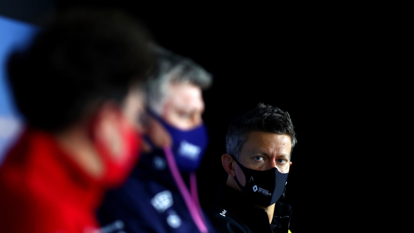 BUDAPEST, HUNGARY - JULY 17: Marcin Budkowski, Executive Director of Renault Sport F1 talks in the