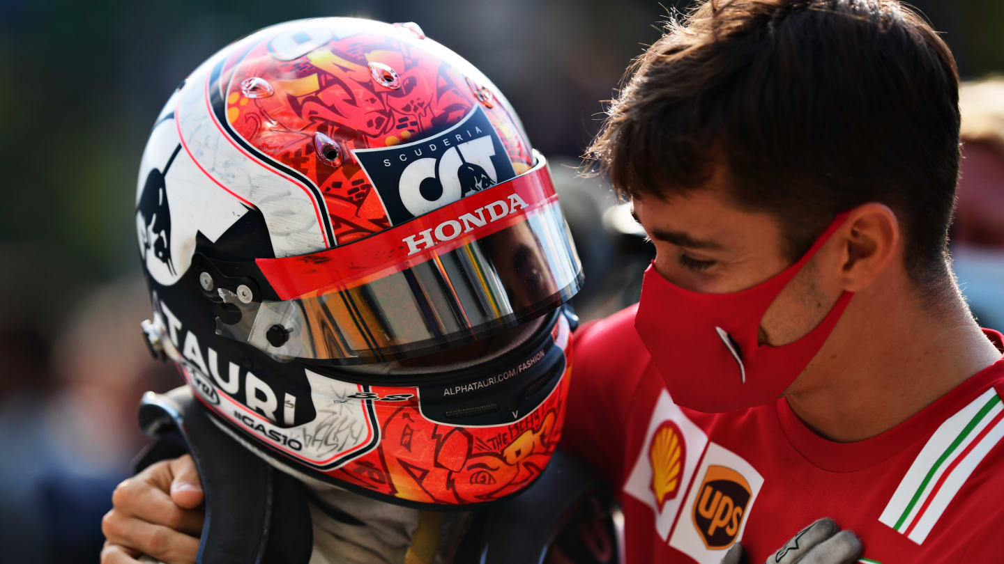 MONZA, ITALY - SEPTEMBER 06: c during the F1 Grand Prix of Italy at Autodromo di Monza on September