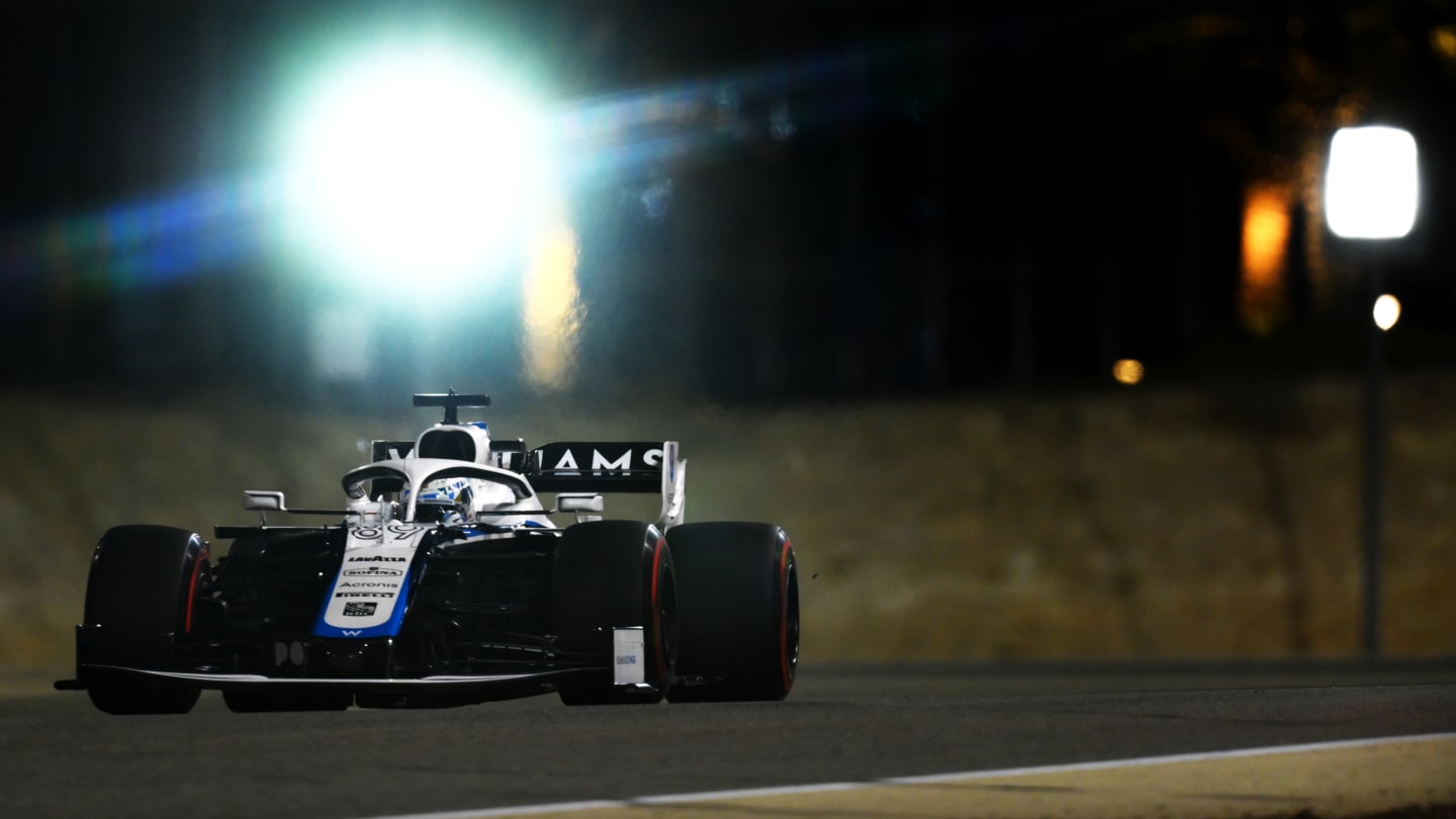 BAHRAIN, BAHRAIN - DECEMBER 04: Jack Aitken of Great Britain driving the Williams Racing FW43