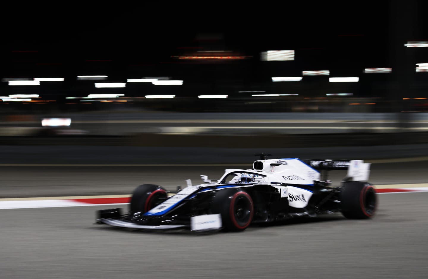 BAHRAIN, BAHRAIN - DECEMBER 04: Jack Aitken of Great Britain driving the Williams Racing FW43 Mercedes on track during practice ahead of the F1 Grand Prix of Sakhir at Bahrain International Circuit on December 04, 2020 in Bahrain, Bahrain. (Photo by Kamran Jebreili - Pool/Getty Images)