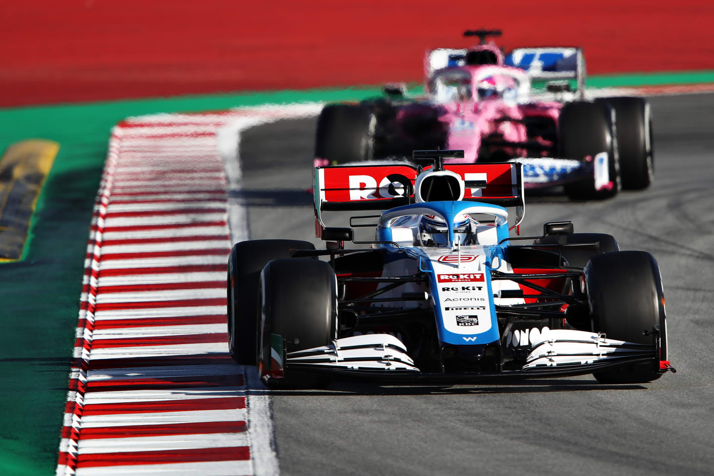 BARCELONA, SPAIN - FEBRUARY 27: Nicholas Latifi of Canada driving the (6) Rokit Williams Racing