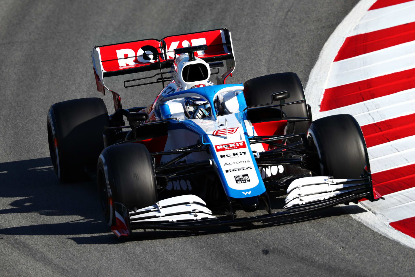 BARCELONA, SPAIN - FEBRUARY 27: Nicholas Latifi of Canada driving the (6) Rokit Williams Racing