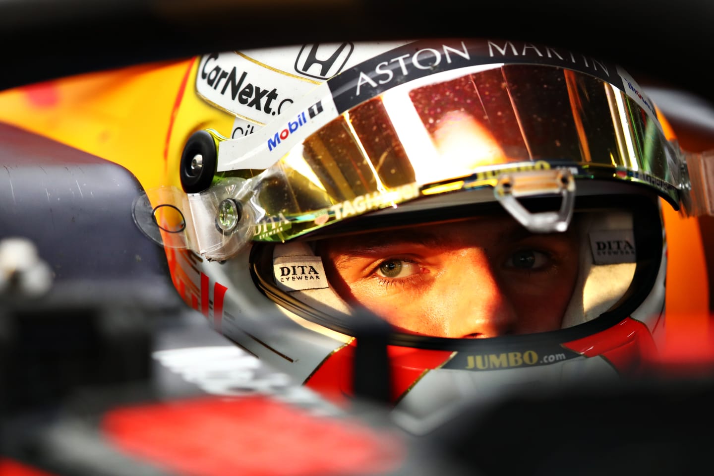 ISTANBUL, TURKEY - NOVEMBER 13: Max Verstappen of Netherlands and Red Bull Racing prepares to drive