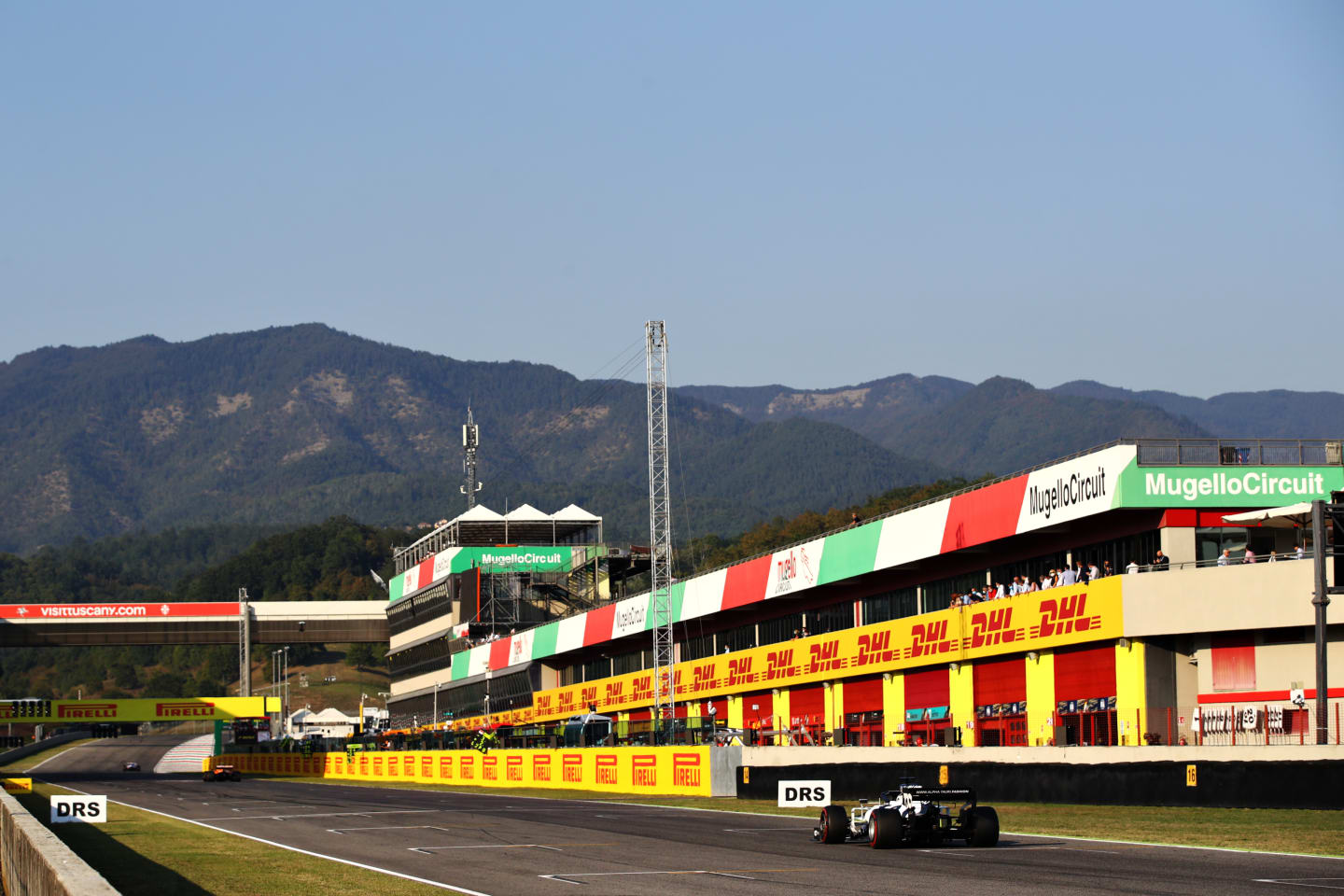 SCARPERIA, ITALY - SEPTEMBER 13: Daniil Kvyat of Russia driving the (26) Scuderia AlphaTauri AT01