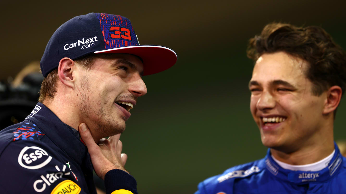 ABU DHABI, UNITED ARAB EMIRATES - DECEMBER 11: Pole position qualifier Max Verstappen of