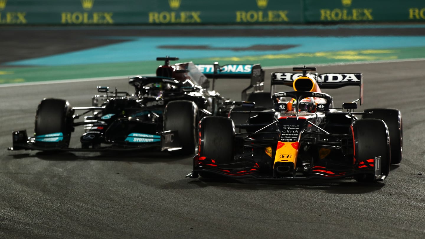 ABU DHABI, UNITED ARAB EMIRATES - DECEMBER 12: Max Verstappen of the Netherlands driving the (33)