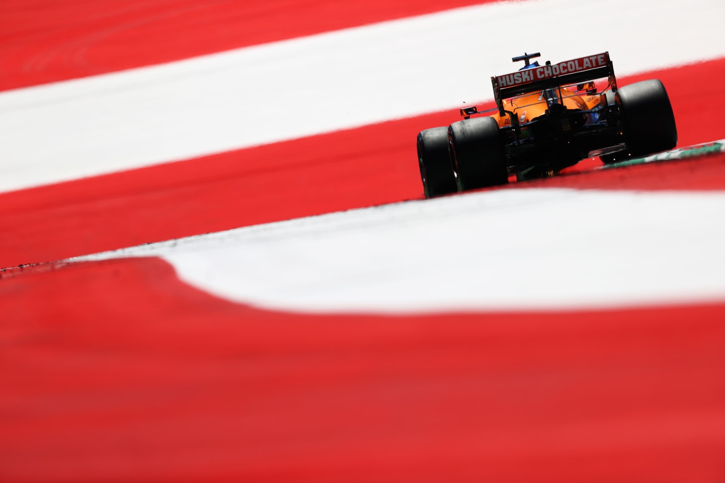 SPIELBERG, AUSTRIA - JULY 03: Daniel Ricciardo of Australia driving the (3) McLaren F1 Team MCL35M