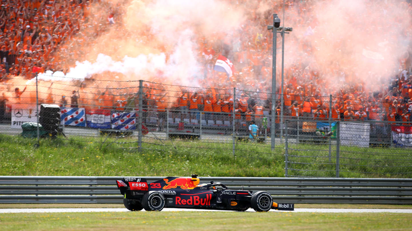 SPIELBERG, AUSTRIA - JULY 04: Max Verstappen of the Netherlands driving the (33) Red Bull Racing