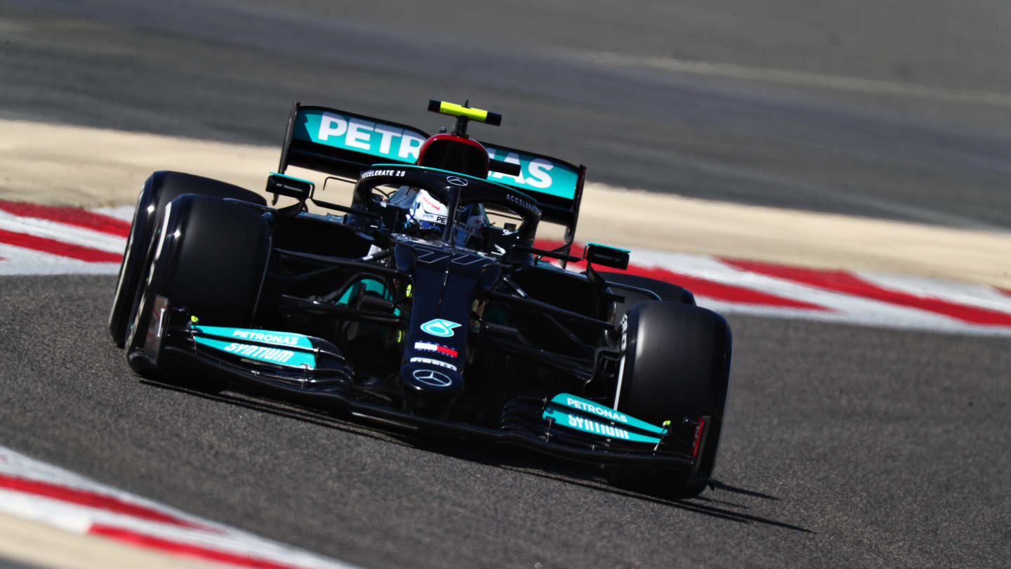Valtteri Bottas was hoping for a clean day after a troubled start to the test on Friday