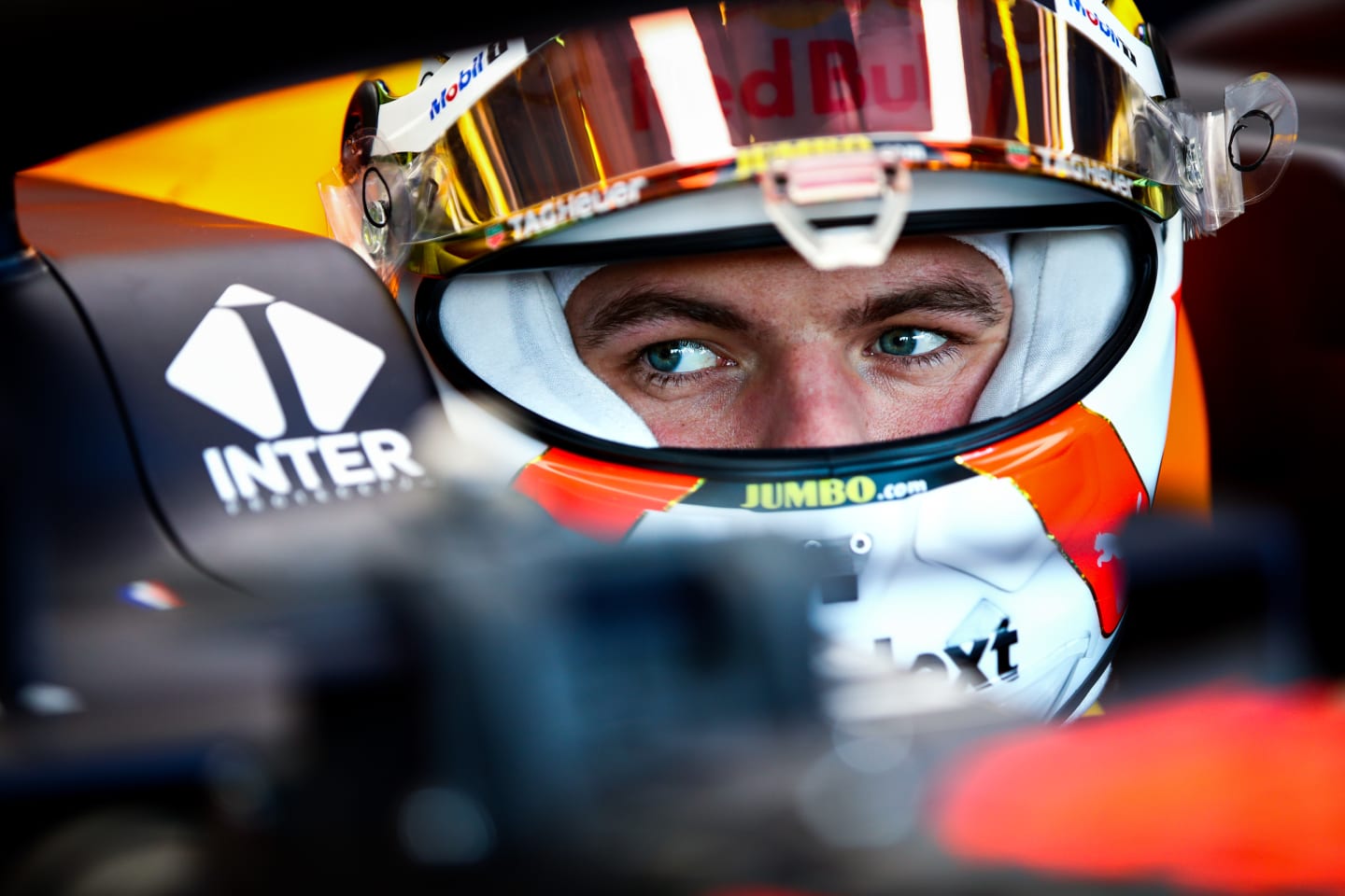 IMOLA, ITALY - APRIL 16: Max Verstappen of Netherlands and Red Bull Racing prepares to drive in the