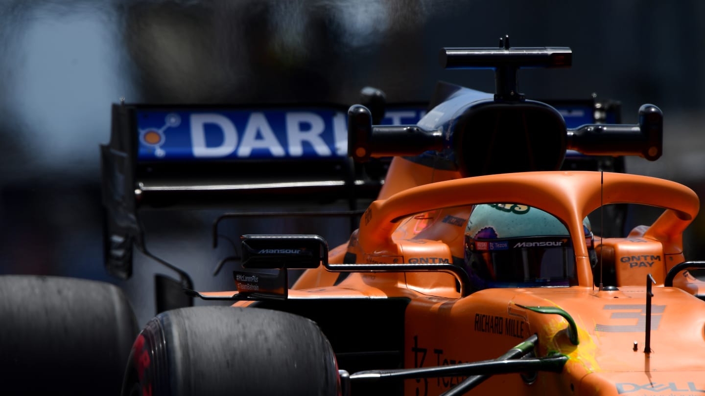 LE CASTELLET, FRANCE - JUNE 18: Daniel Ricciardo of Australia driving the (3) McLaren F1 Team