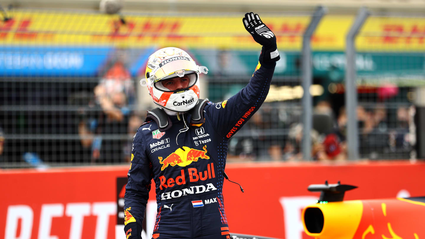 LE CASTELLET, FRANCE - JUNE 19: Pole position qualifier Max Verstappen of Netherlands and Red Bull