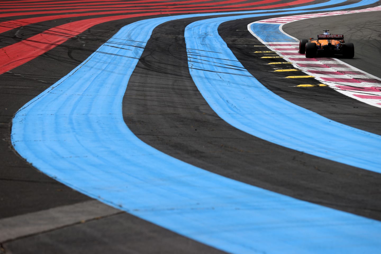 LE CASTELLET, FRANCE - JUNE 19: Daniel Ricciardo of Australia driving the (3) McLaren F1 Team