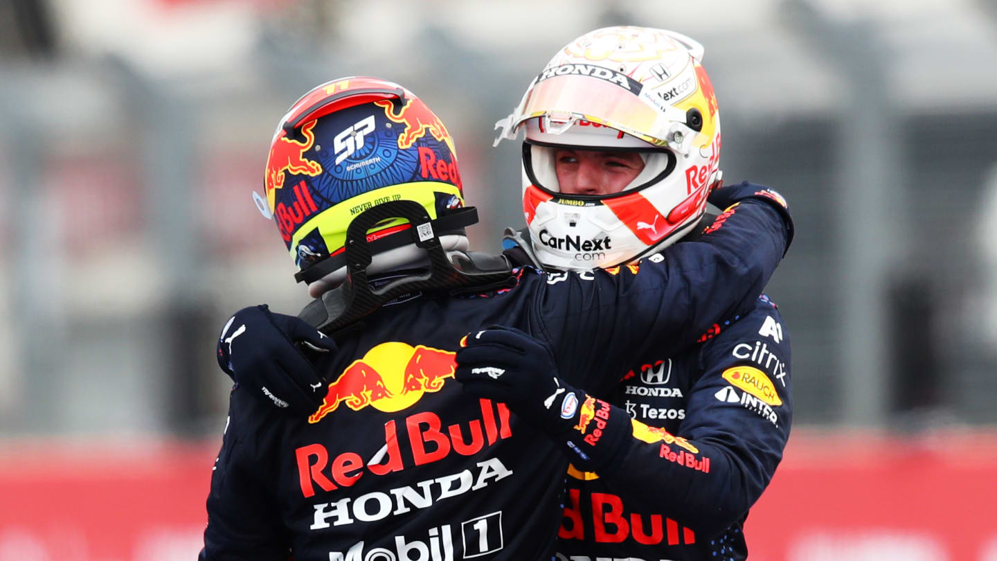 LE CASTELLET, FRANCE - JUNE 20: Race winner Max Verstappen of Netherlands and Red Bull Racing and