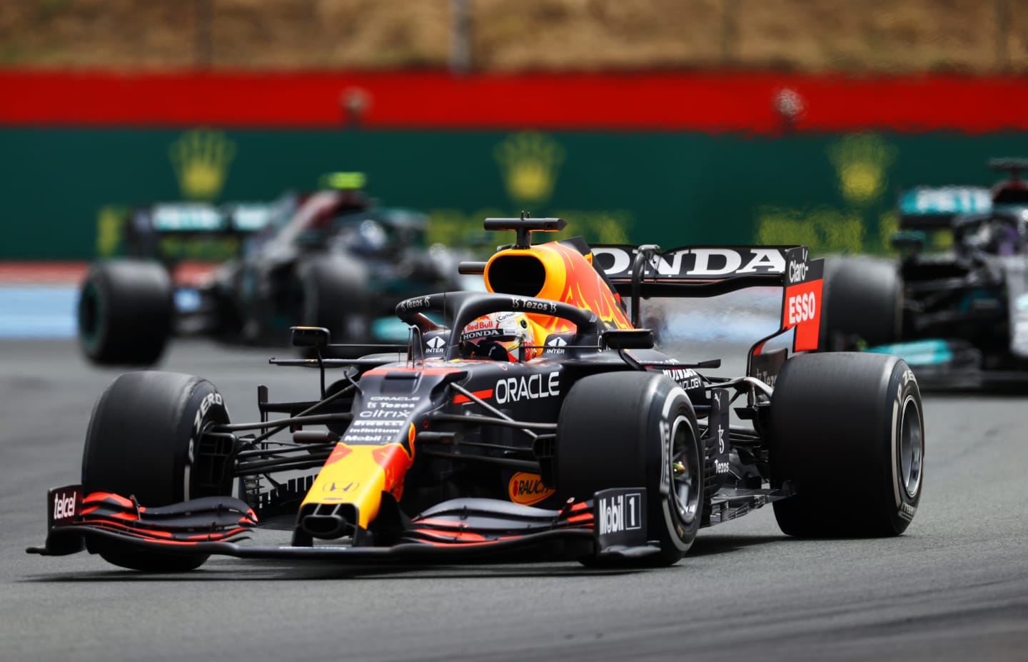 LE CASTELLET, FRANCE - JUNE 20: Max Verstappen of the Netherlands driving the (33) Red Bull Racing
