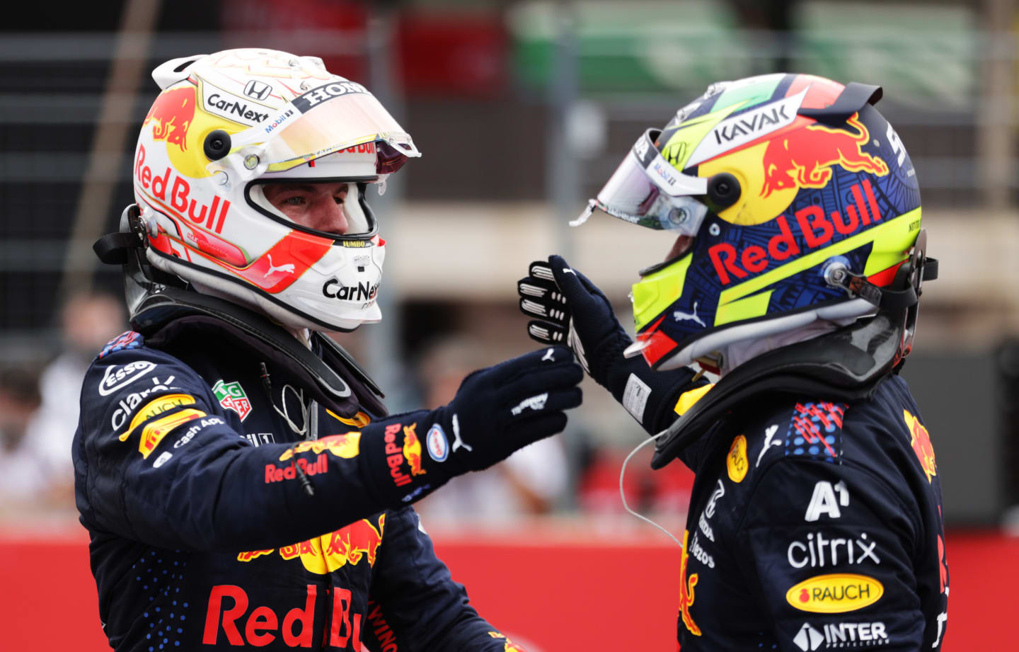 LE CASTELLET, FRANCE - JUNE 20: Race winner Max Verstappen of Netherlands and Red Bull Racing and