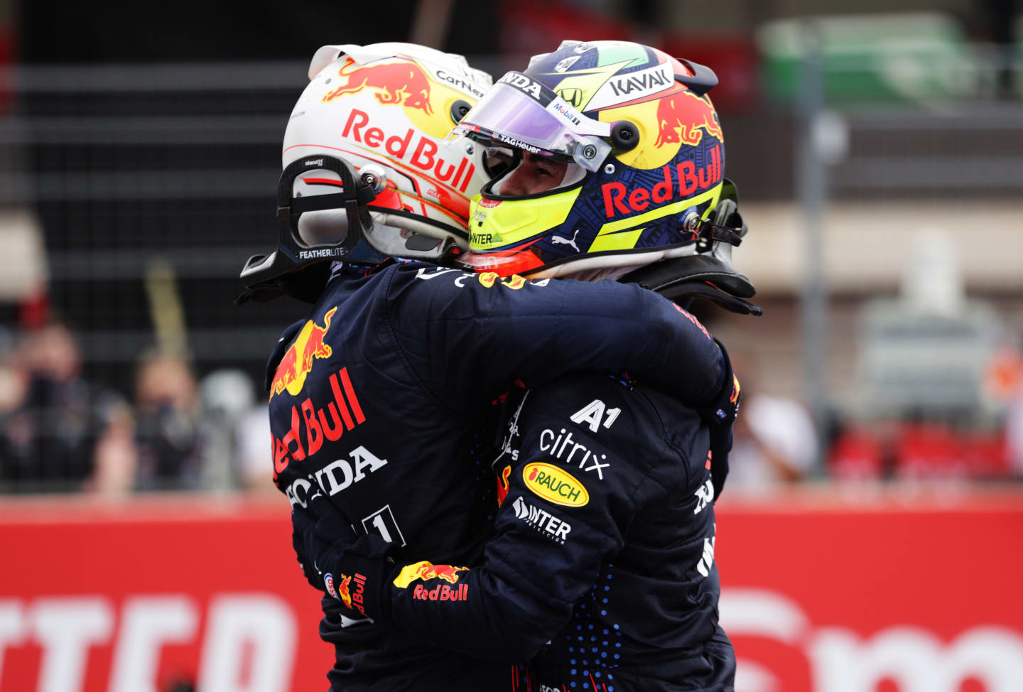 LE CASTELLET, FRANCE - JUNE 20: Race winner Max Verstappen of Netherlands and Red Bull Racing and