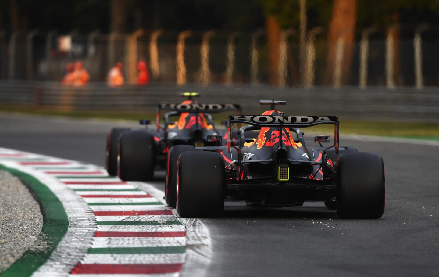 MONZA, ITALY - SEPTEMBER 10: Max Verstappen of the Netherlands driving the (33) Red Bull Racing