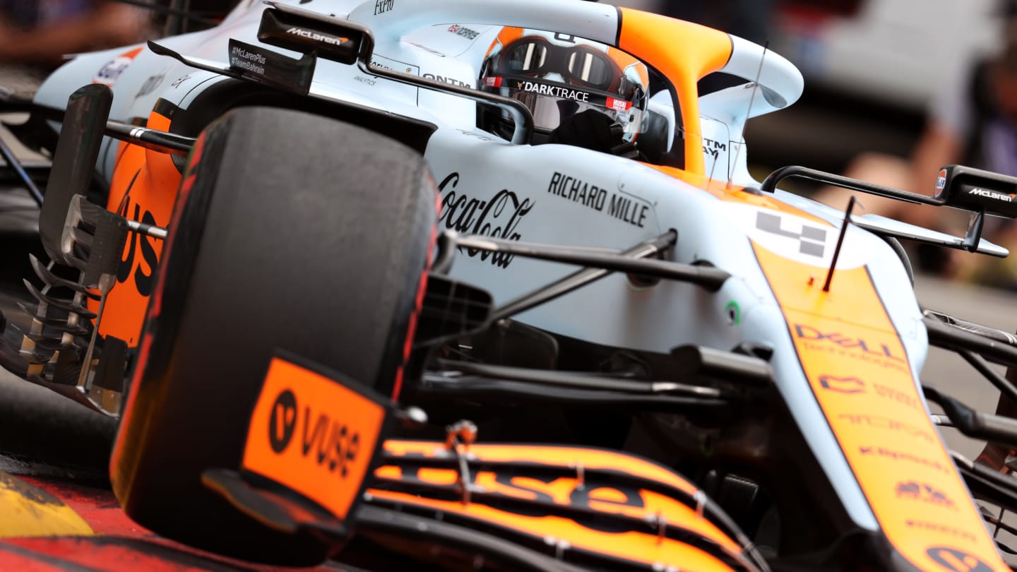 MONTE-CARLO, MONACO - MAY 22: Lando Norris of Great Britain driving the (4) McLaren F1 Team MCL35M
