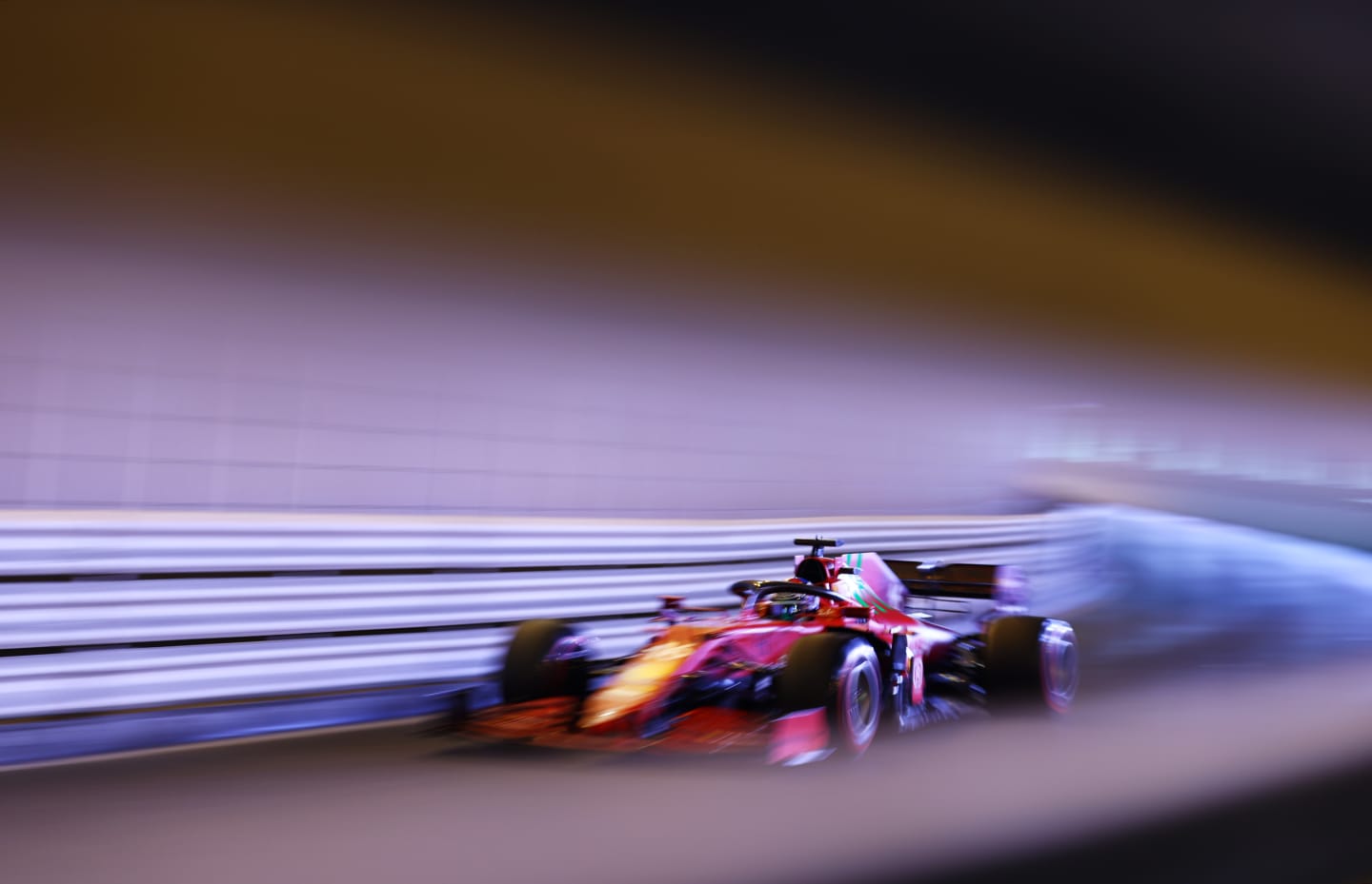 MONTE-CARLO, MONACO - MAY 22: Charles Leclerc of Monaco driving the (16) Scuderia Ferrari SF21 on