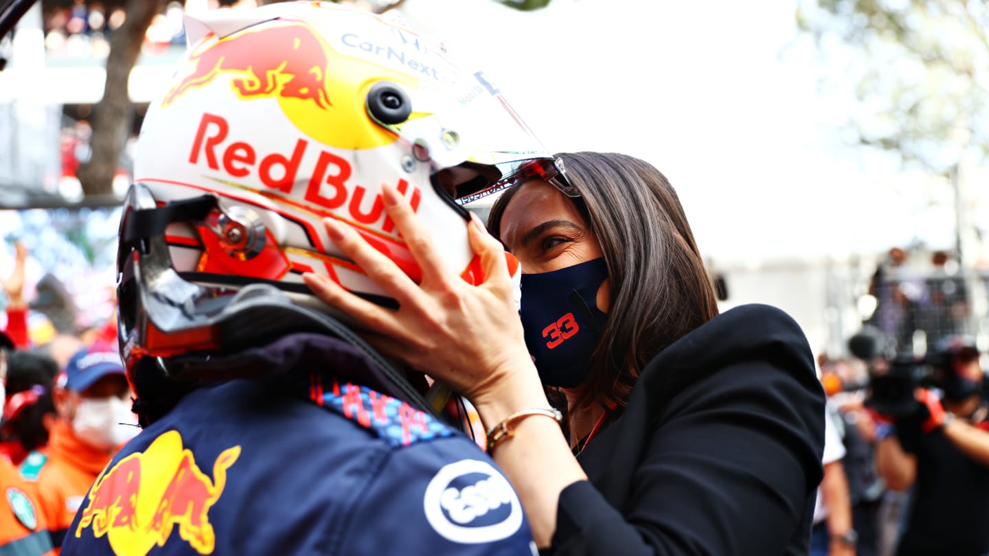 MONTE-CARLO, MONACO - MAY 23: Race winner Max Verstappen of Netherlands and Red Bull Racing is