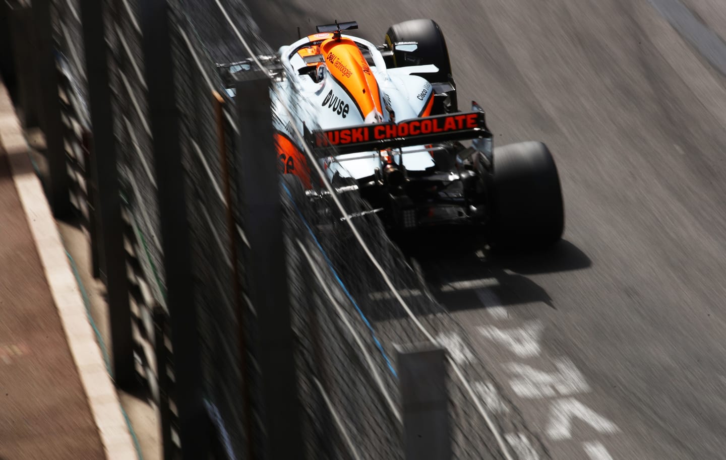 MONTE-CARLO, MONACO - MAY 23: Daniel Ricciardo of Australia driving the (3) McLaren F1 Team MCL35M