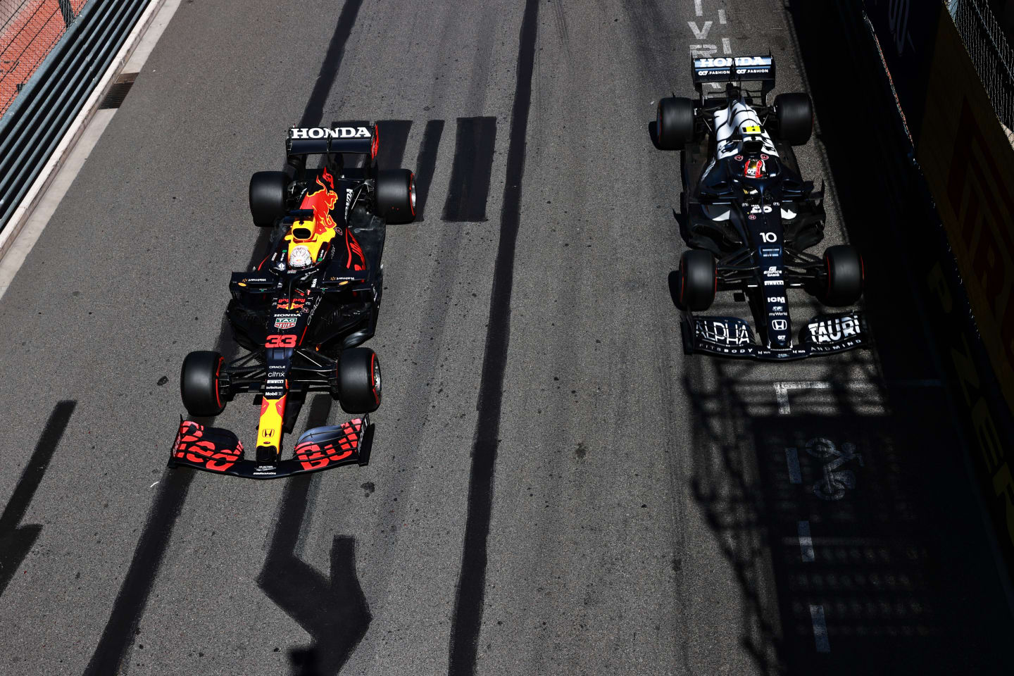 MONTE-CARLO, MONACO - MAY 20: Max Verstappen of the Netherlands driving the (33) Red Bull Racing