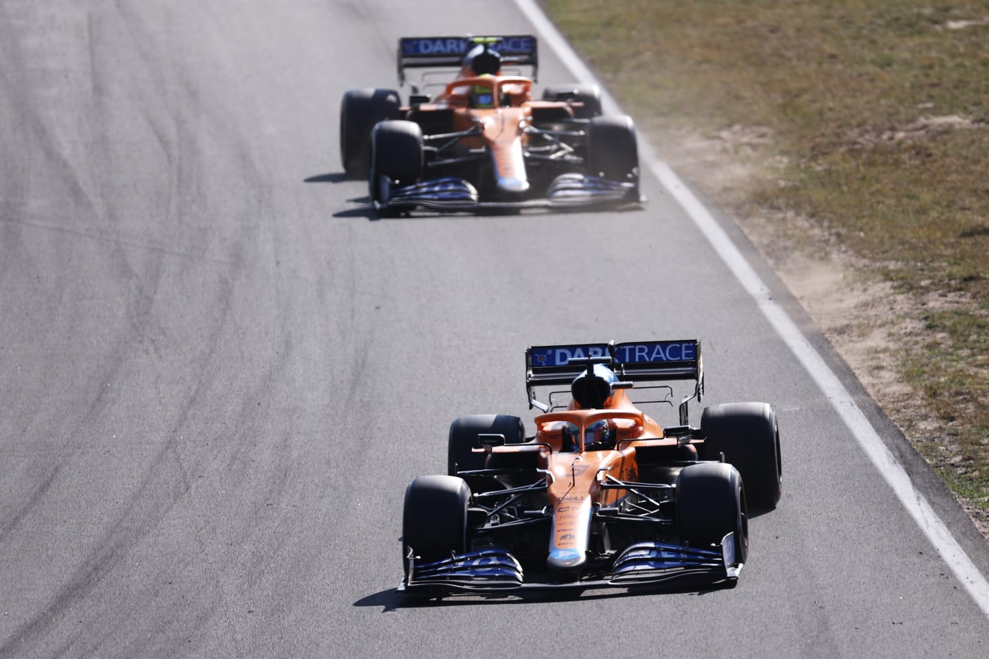 ZANDVOORT, NETHERLANDS - SEPTEMBER 05: Daniel Ricciardo of Australia driving the (3) McLaren F1