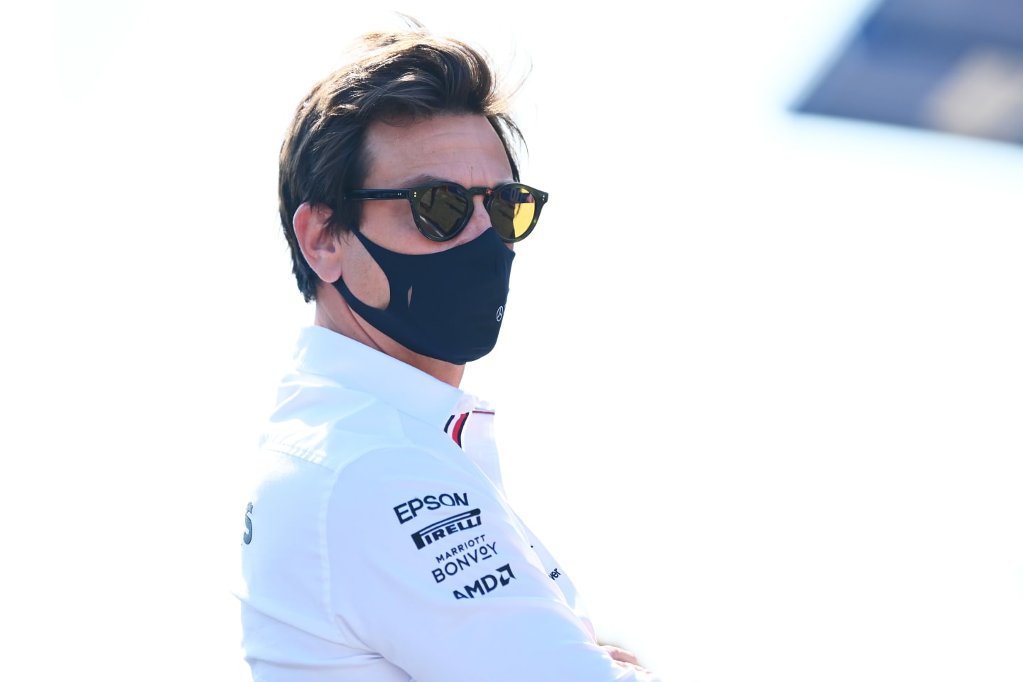 ZANDVOORT, NETHERLANDS - SEPTEMBER 05: Mercedes GP Executive Director Toto Wolff looks on from the