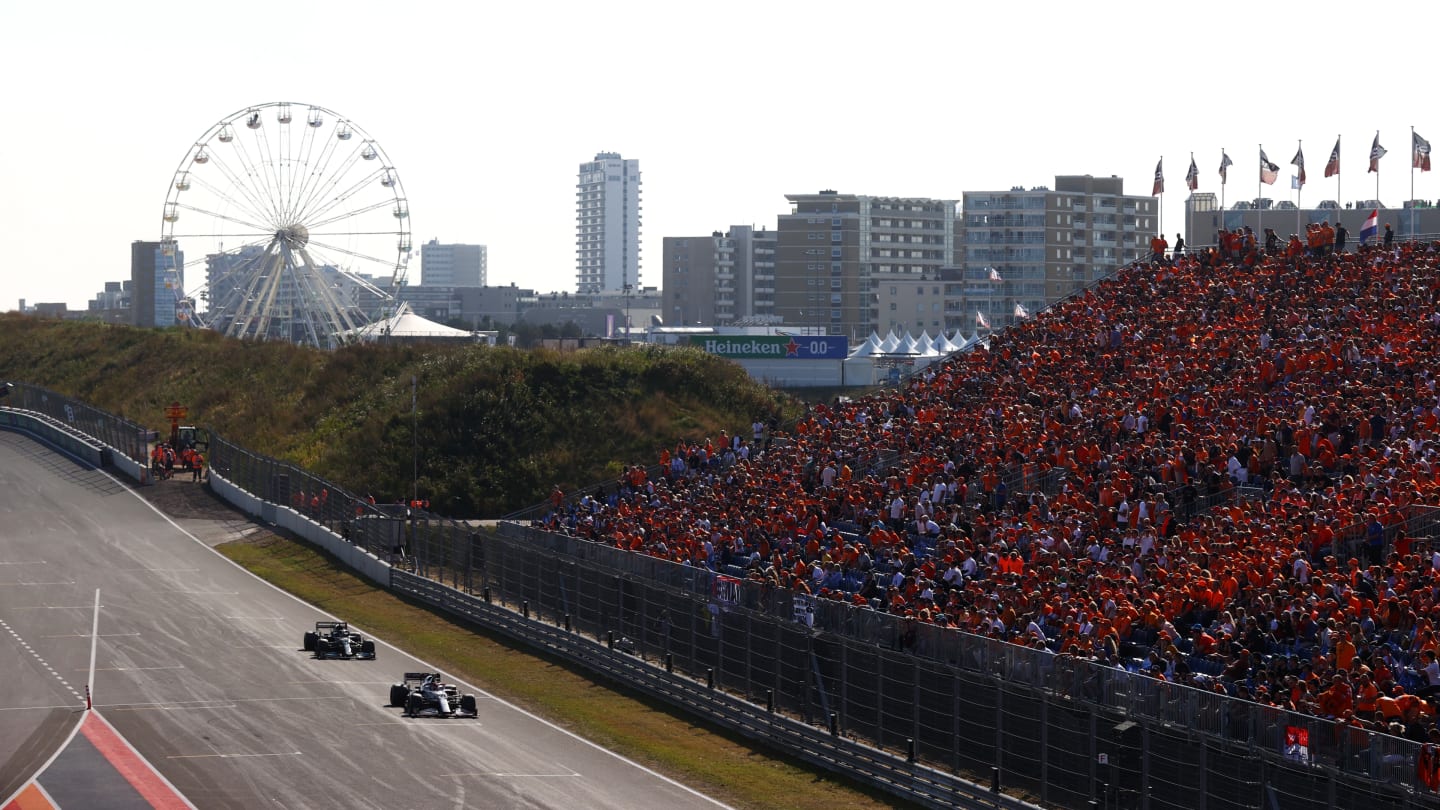 ZANDVOORT, NETHERLANDS - SEPTEMBER 05: Antonio Giovinazzi of Italy driving the (99) Alfa Romeo