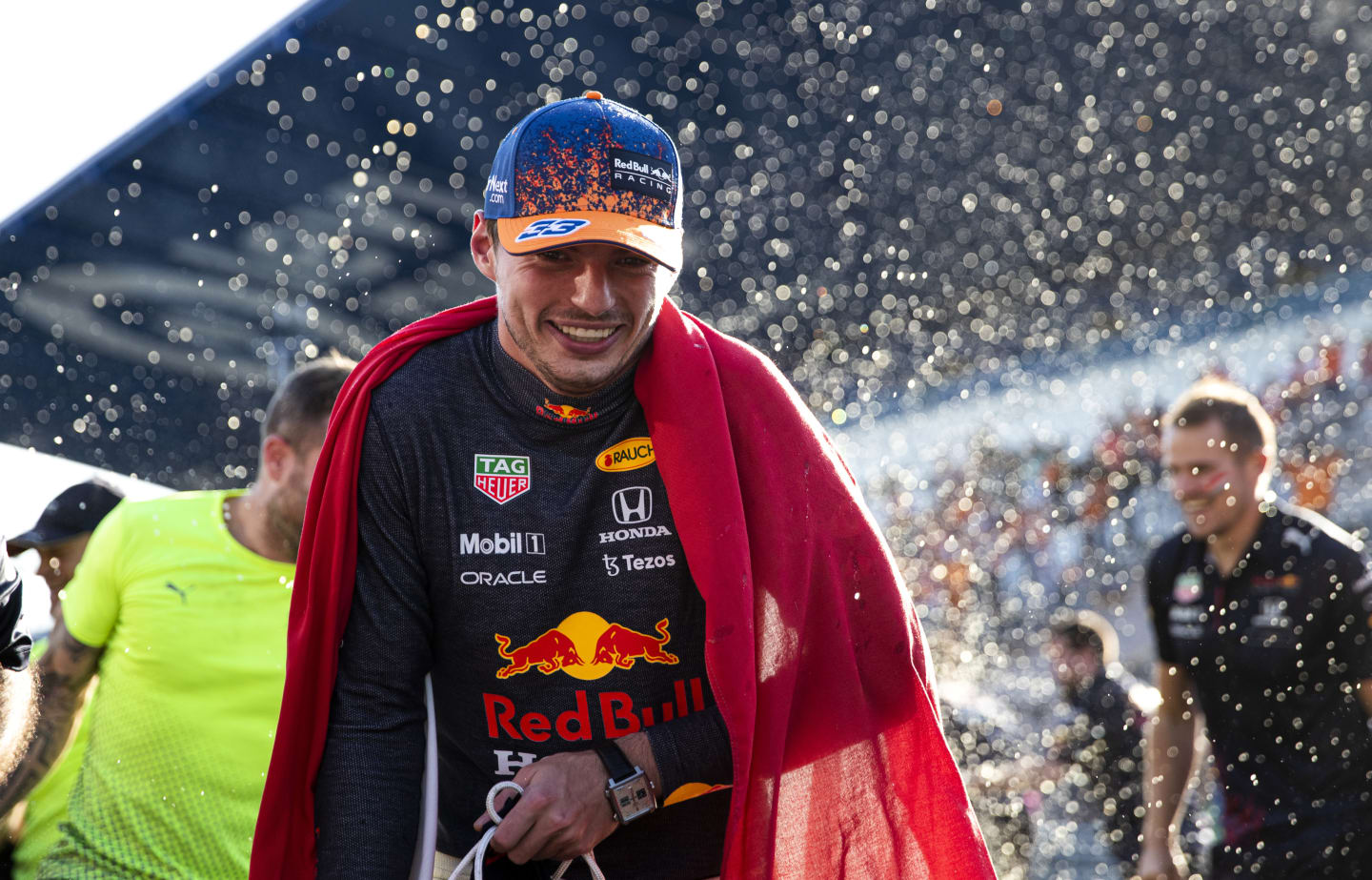 ZANDVOORT, NETHERLANDS - SEPTEMBER 05: Race winner Max Verstappen of Netherlands and Red Bull