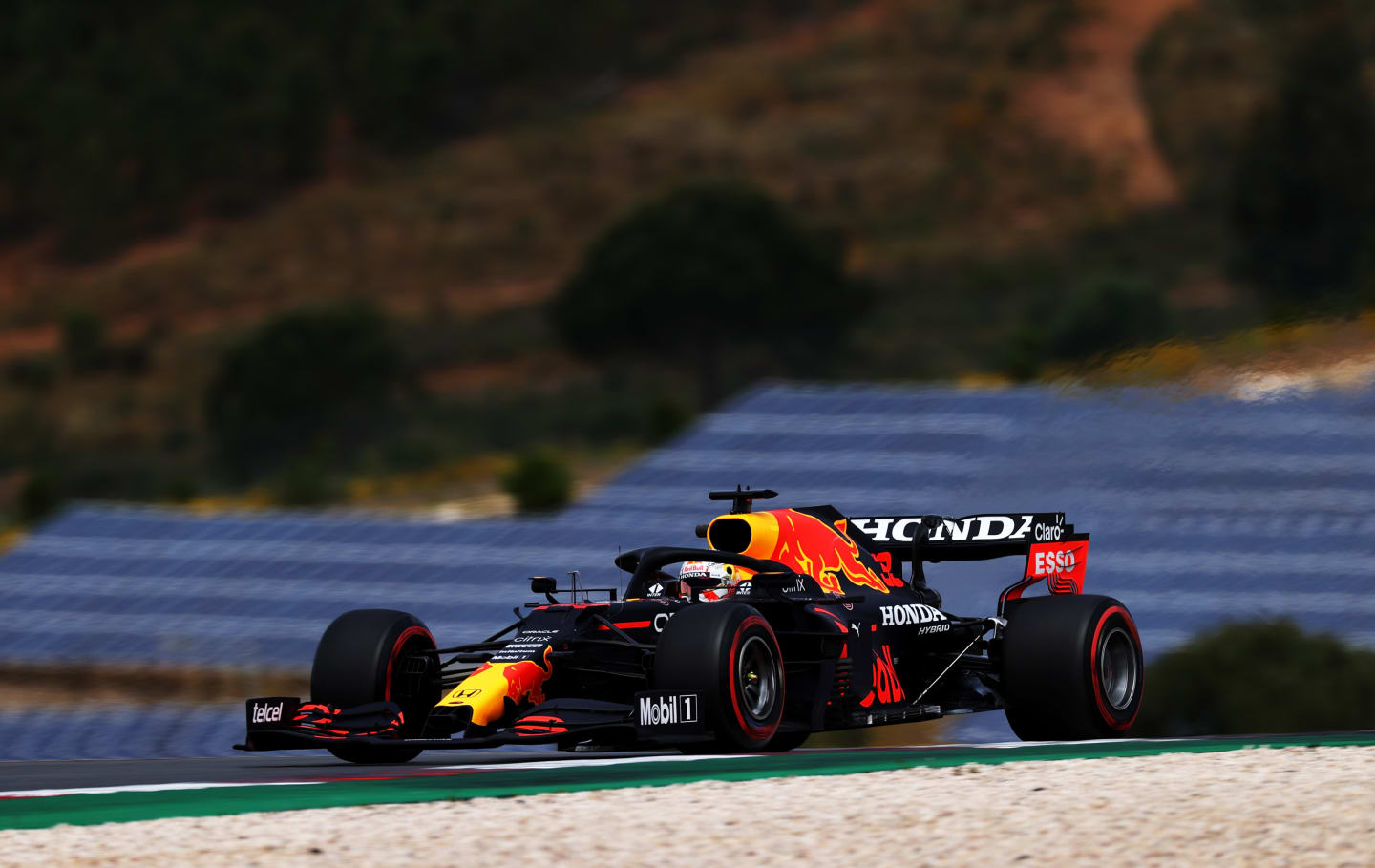 PORTIMAO, PORTUGAL - MAY 01: Max Verstappen of the Netherlands driving the (33) Red Bull Racing