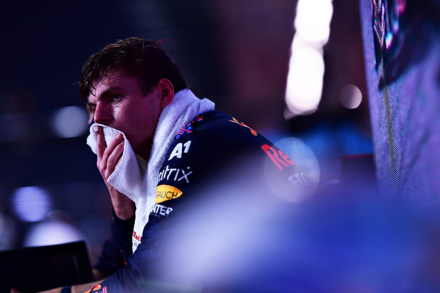 JEDDAH, SAUDI ARABIA - DECEMBER 05: Second placed Max Verstappen of Netherlands and Red Bull Racing