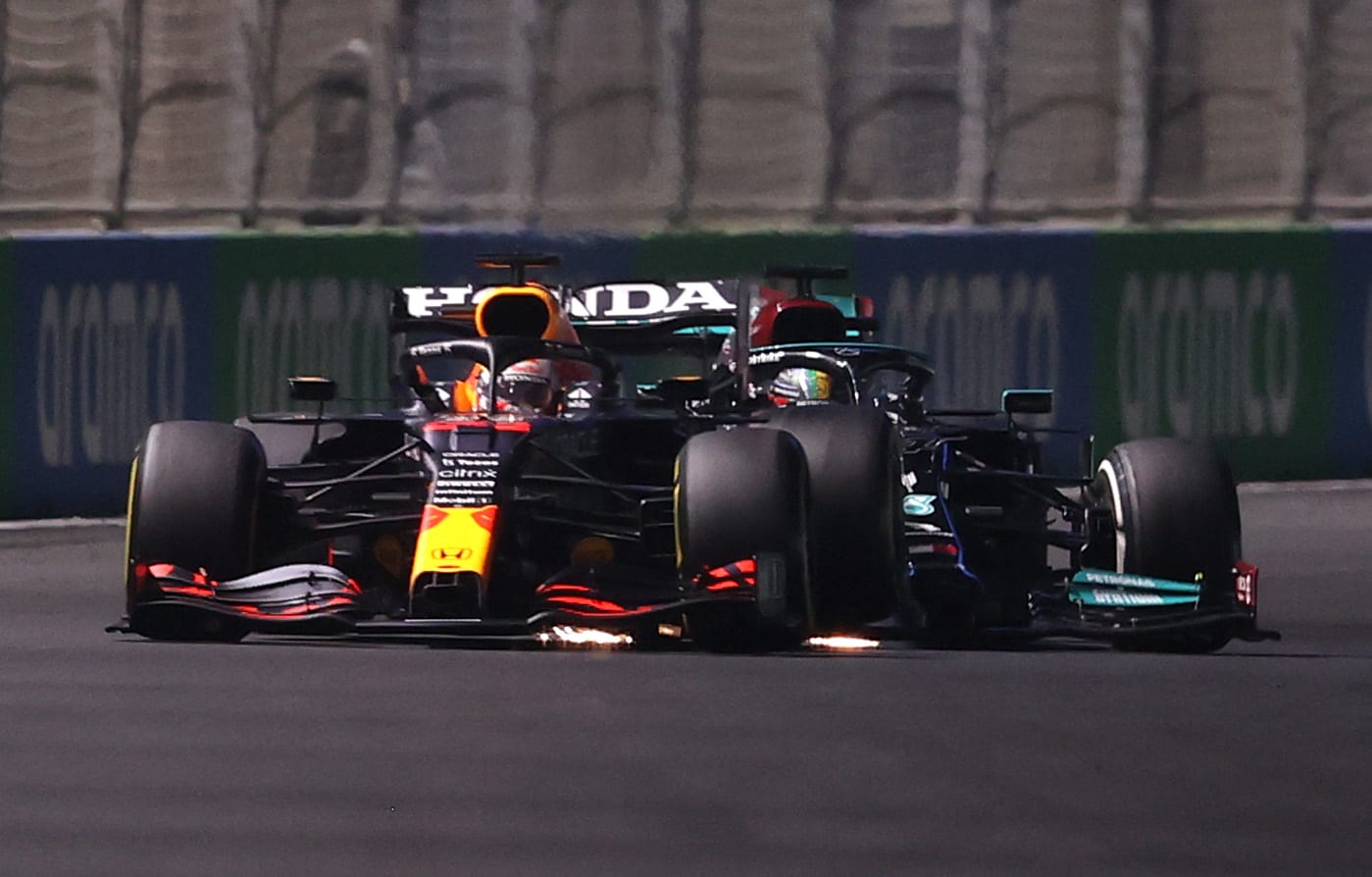 JEDDAH, SAUDI ARABIA - DECEMBER 05: Max Verstappen of the Netherlands driving the (33) Red Bull