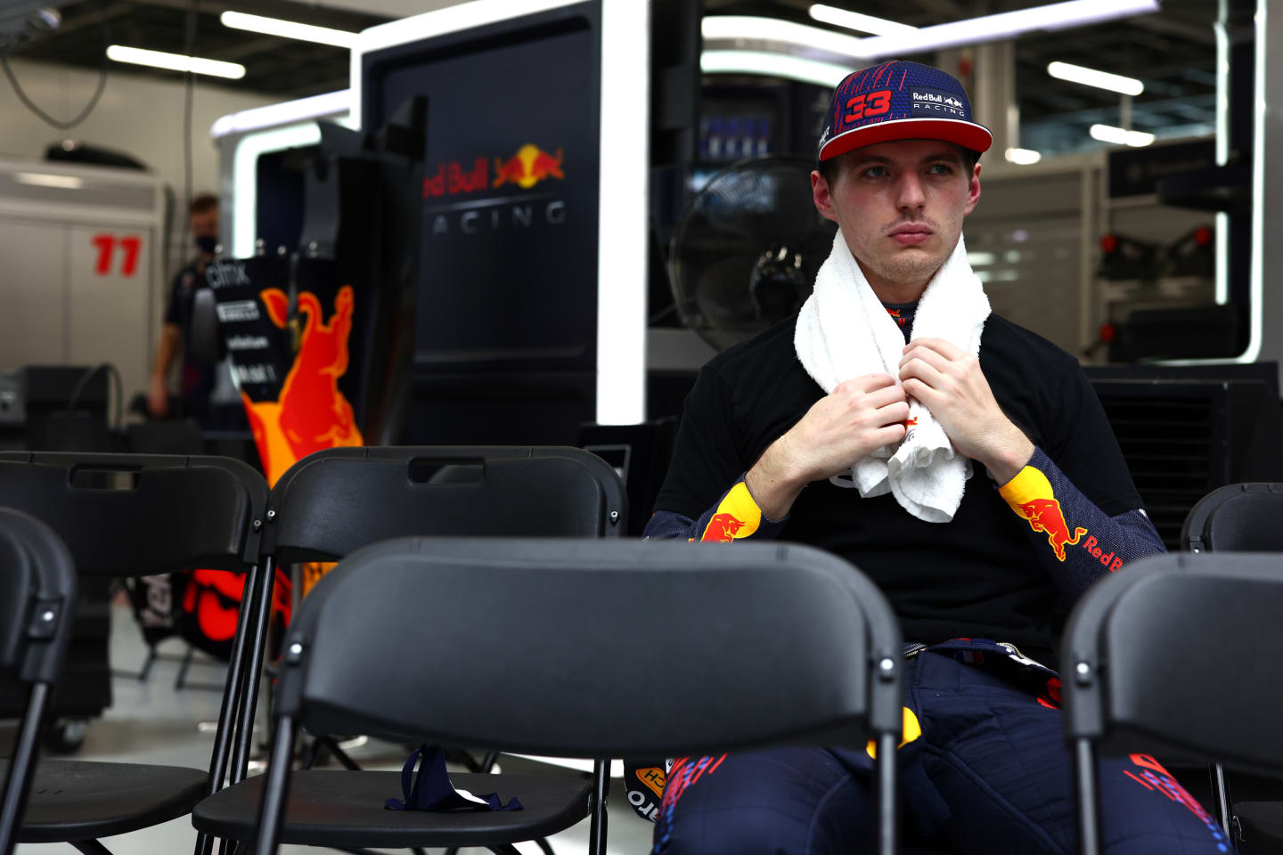 JEDDAH, SAUDI ARABIA - DECEMBER 05: Max Verstappen of Netherlands and Red Bull Racing prepares to