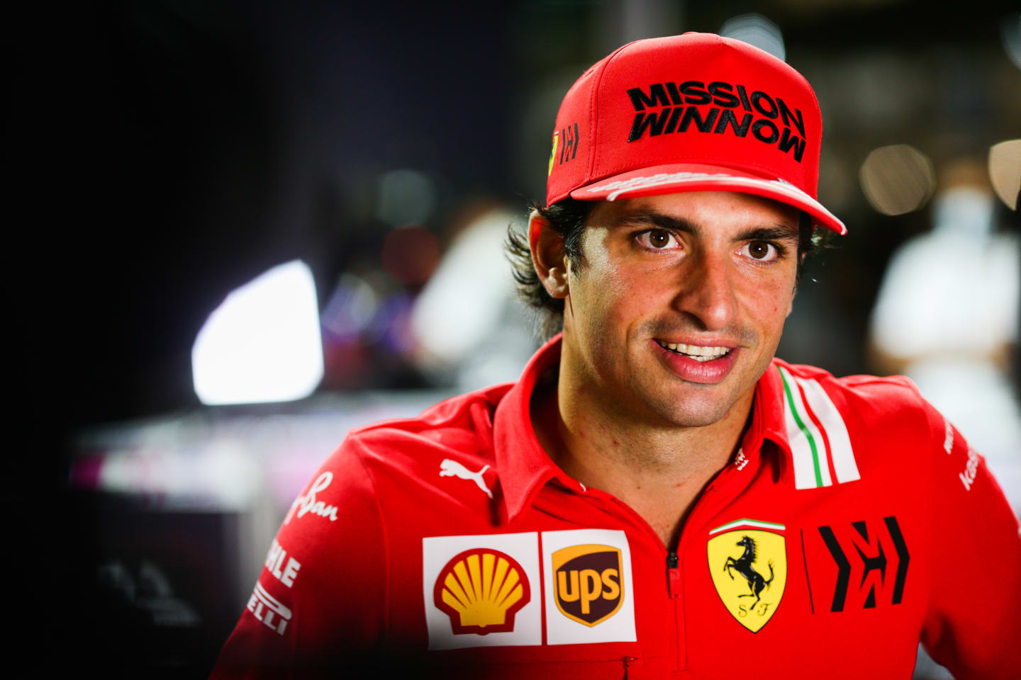 JEDDAH, SAUDI ARABIA - DECEMBER 02: Carlos Sainz of Ferrari and Spain  during previews ahead of the