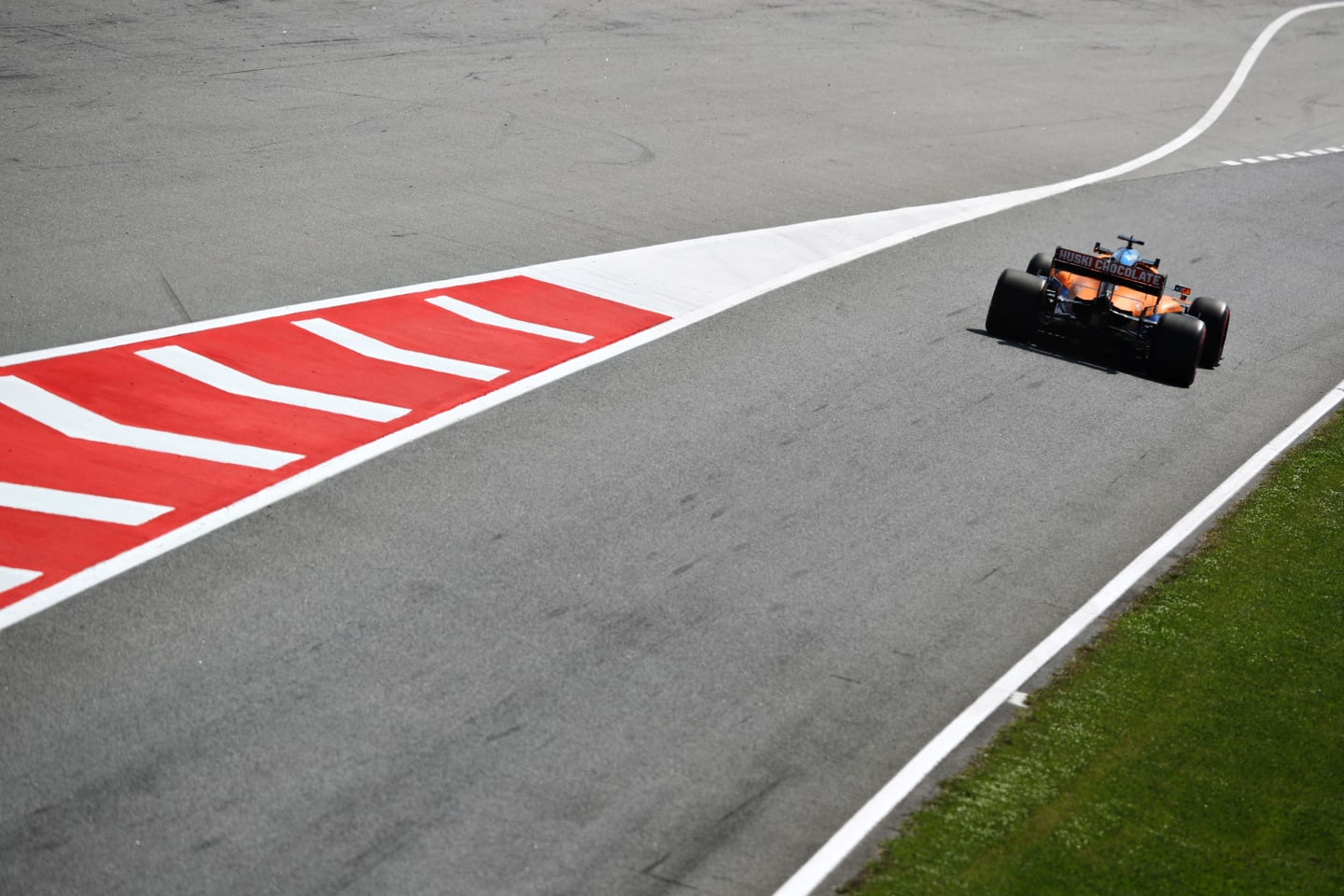 BARCELONA, SPAIN - MAY 07: Daniel Ricciardo of Australia driving the (3) McLaren F1 Team MCL35M
