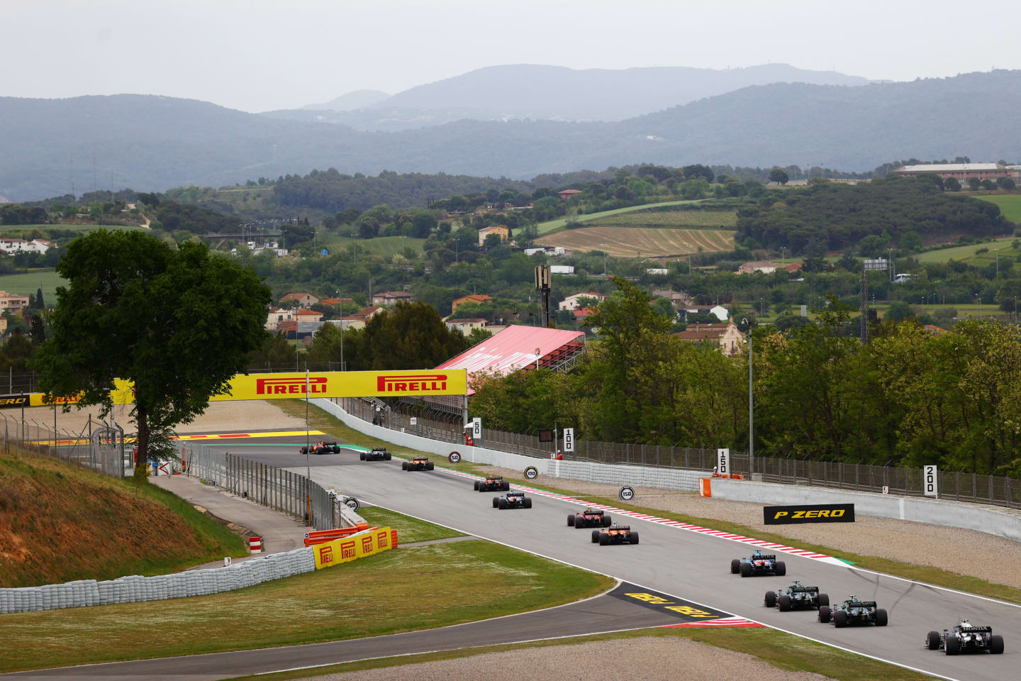 BARCELONA, SPAIN - MAY 09:  A general view of the action on track during the F1 Grand Prix of Spain