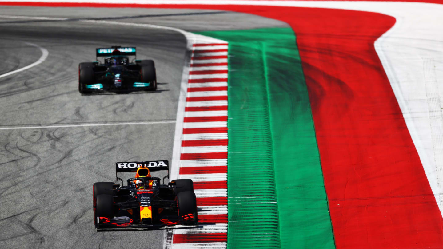 SPIELBERG, AUSTRIA - JUNE 26: Max Verstappen of the Netherlands driving the (33) Red Bull Racing