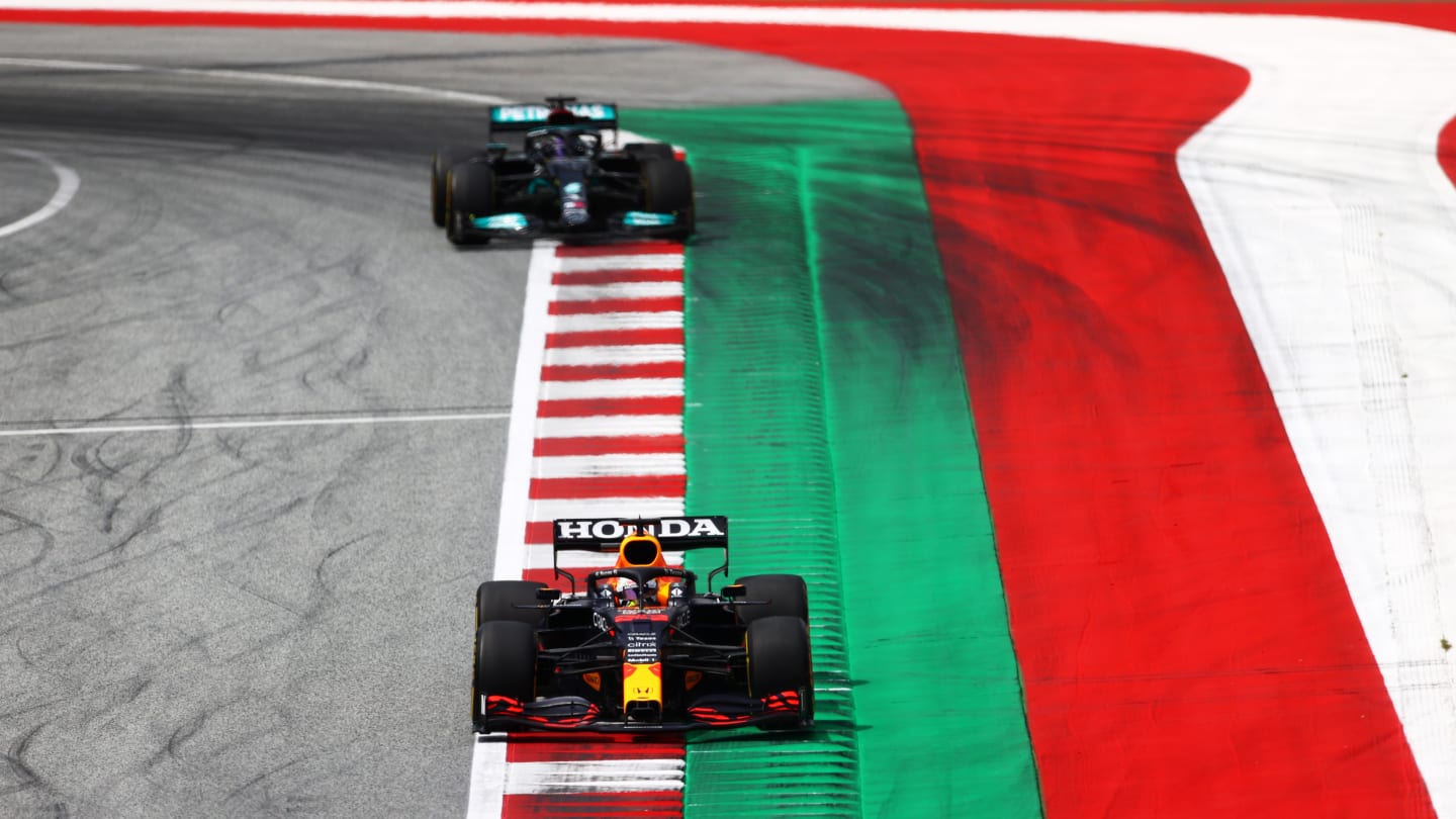 SPIELBERG, AUSTRIA - JUNE 27: Max Verstappen of the Netherlands driving the (33) Red Bull Racing