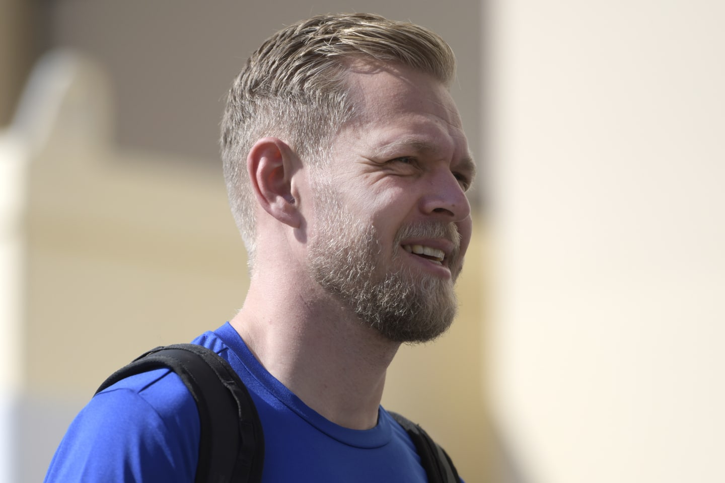 ABU DHABI, UNITED ARAB EMIRATES - NOVEMBER 17: Kevin Magnussen of Denmark and Haas F1 walks in the